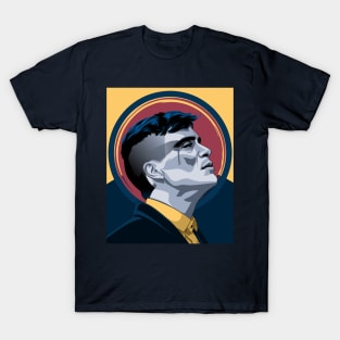 Cillian Murphy Retro Portrait T-Shirt